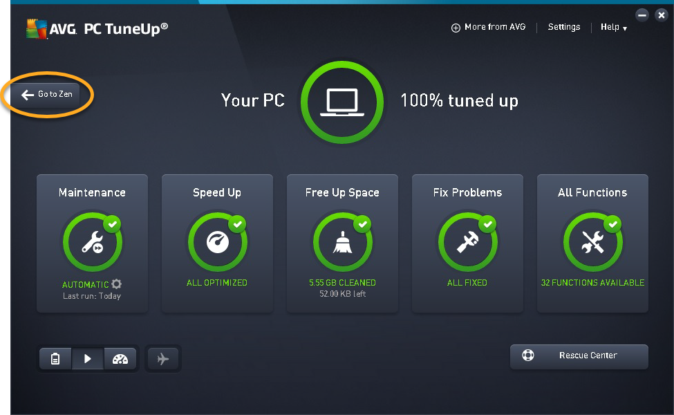 AVG PC TUNEUP ITALIANO SCARICARE