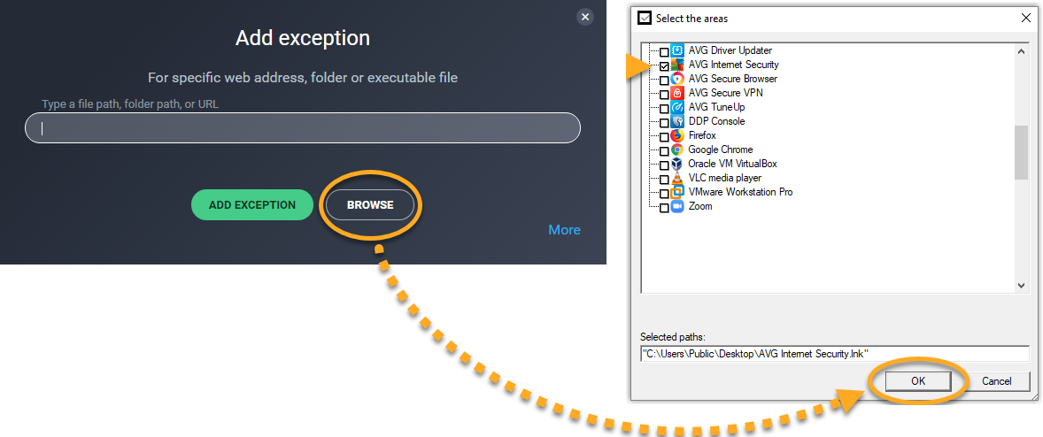 Excluding Certain Files Or Websites From Scanning In Avg Support