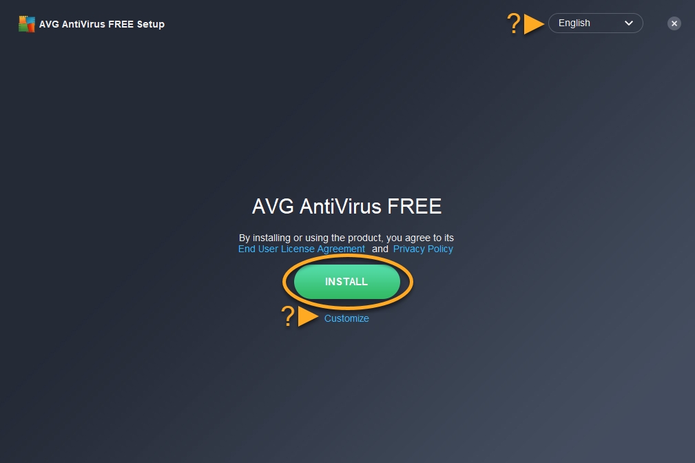 Installing Avg Antivirus Avg