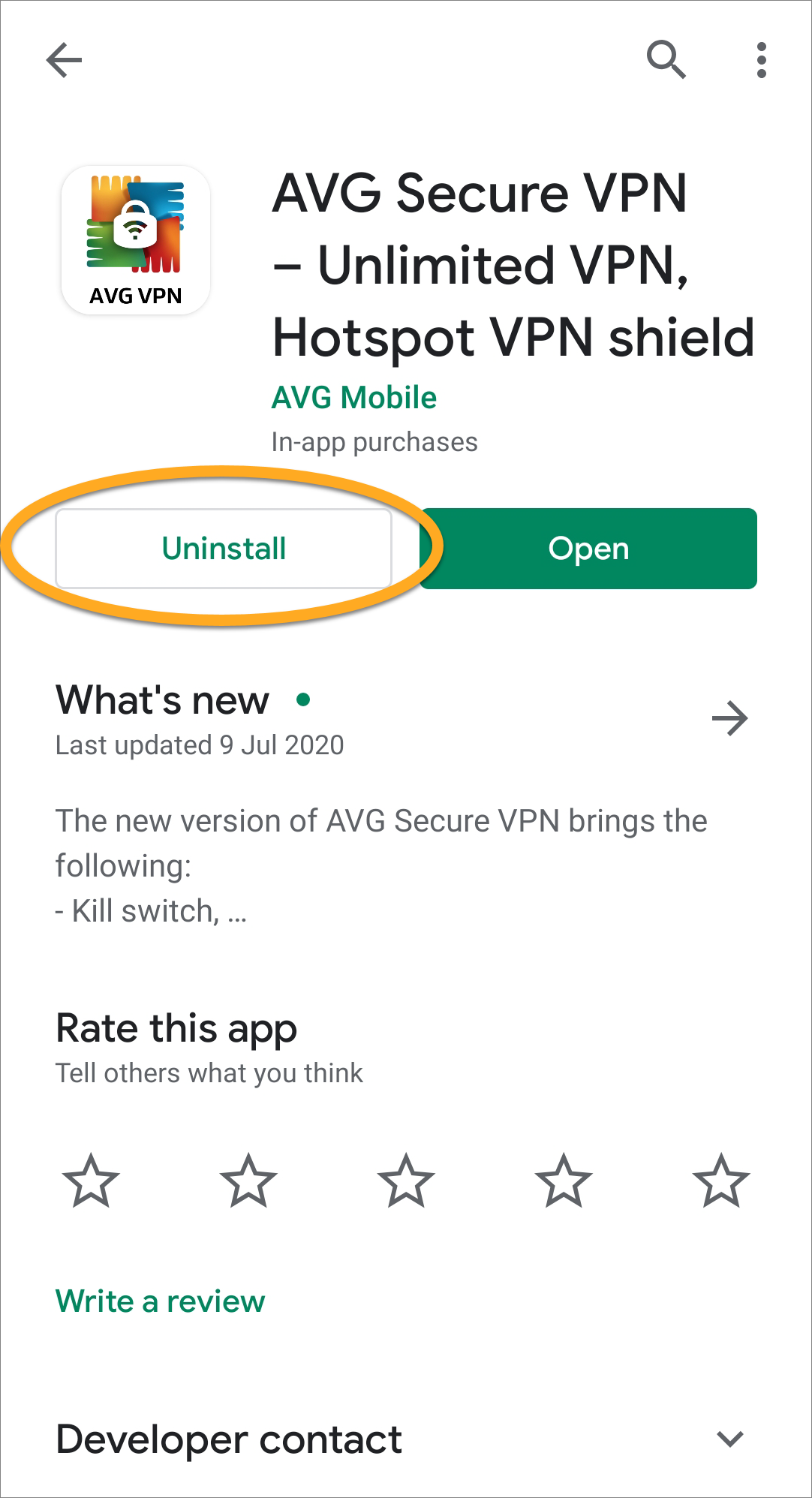 Uninstalling Avg Secure Vpn Avg Support