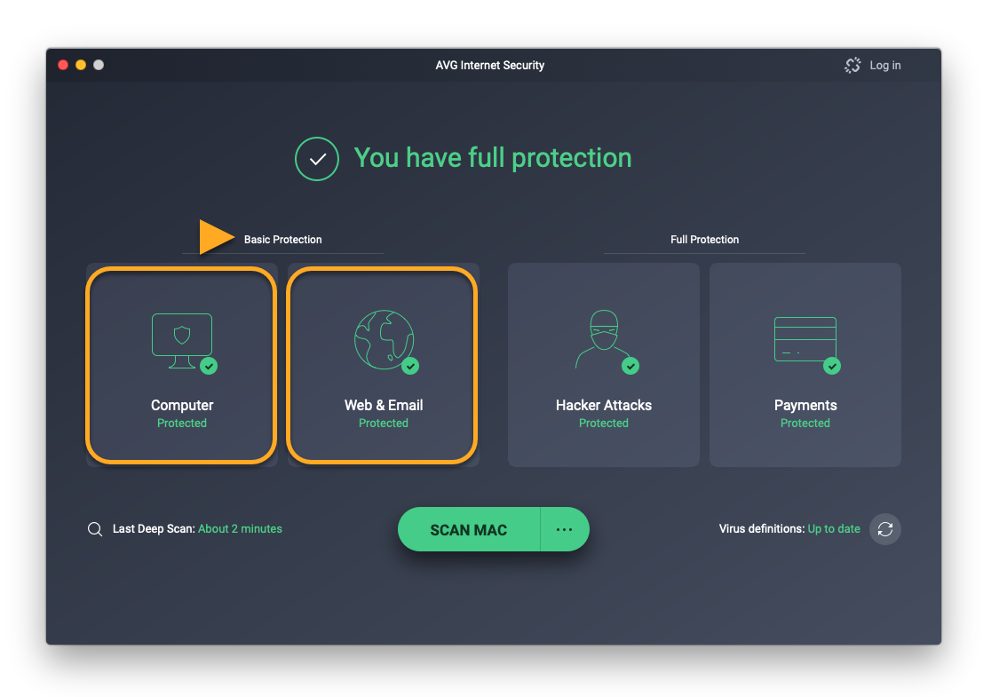 instal the last version for mac AVG AntiVirus