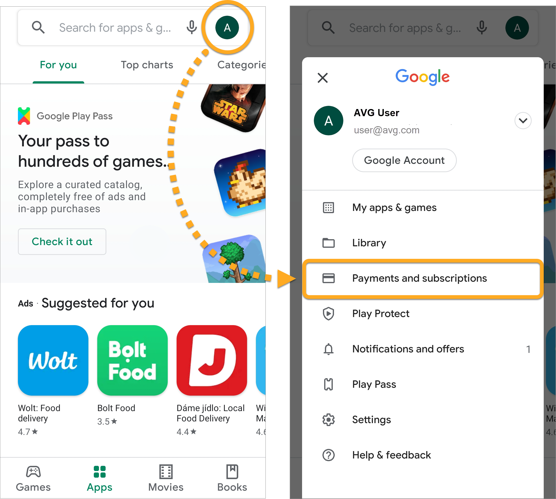 Sobre as assinaturas, Sistema de faturamento do Google Play