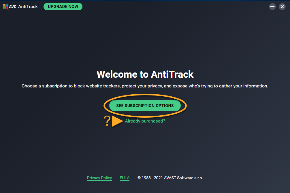 1 Jahr Download AVG antitrack 2021-1 PC 