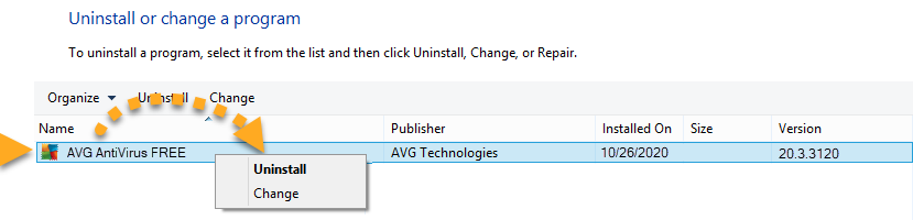 os x avg removal tool