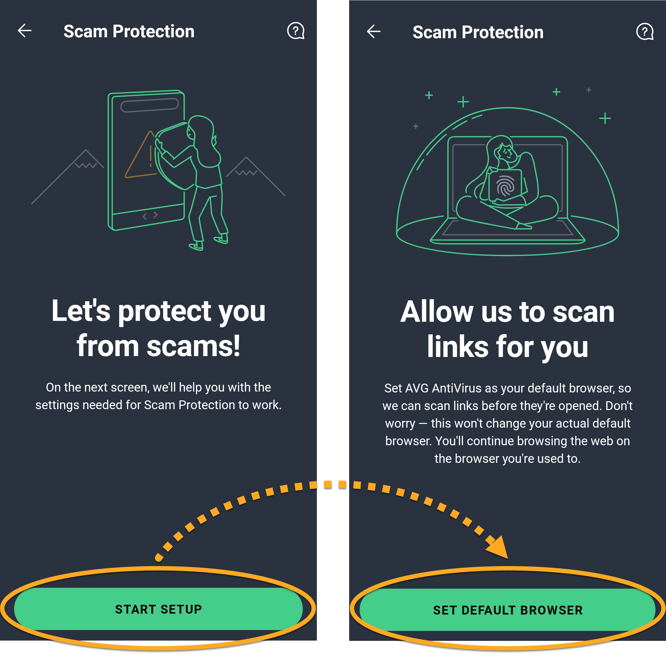 How to resolve Scam Protection issues in AVG AntiVirus for Android on  Huawei devices | AVG